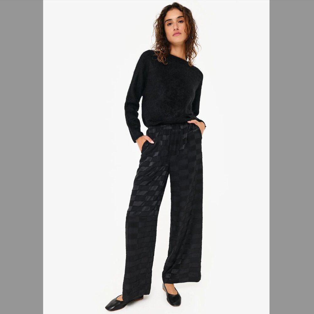 NWT Cami NYC Medina Burnout Pant - Black Small